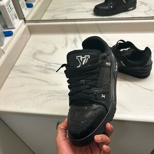 Louis Vuitton Men's Black Sneakers